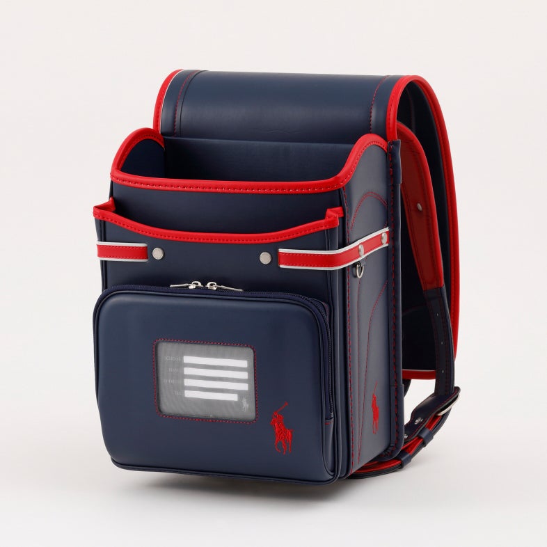 ポロ ラルフ ローレン ソリッドコレクション（ネイビー/レッド